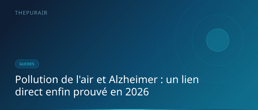 Pollution de l'air et santé cérébrale : illustration d'une ville sous un voile de smog