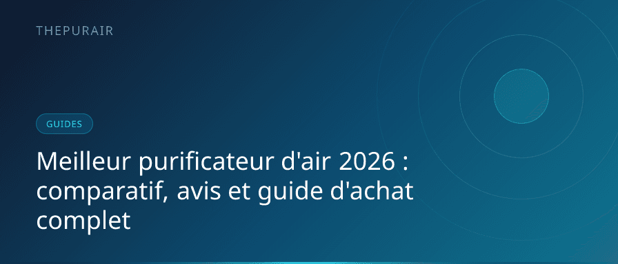 Purificateur d'air dans un salon moderne