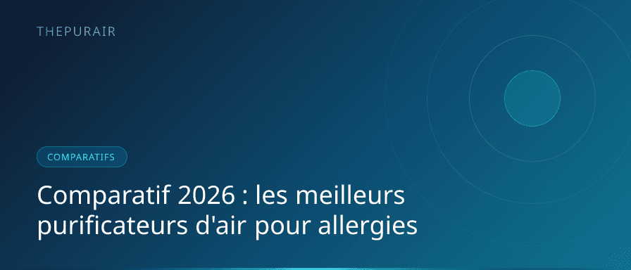 Comparatif purificateurs d'air pour allergies 2026