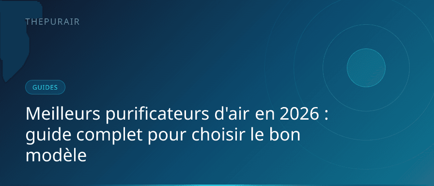 Purificateur d'air AIRTOK avec filtre HEPA H13