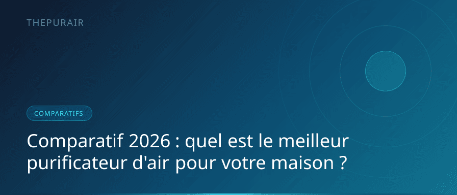 Comparatif purificateurs d'air 2026