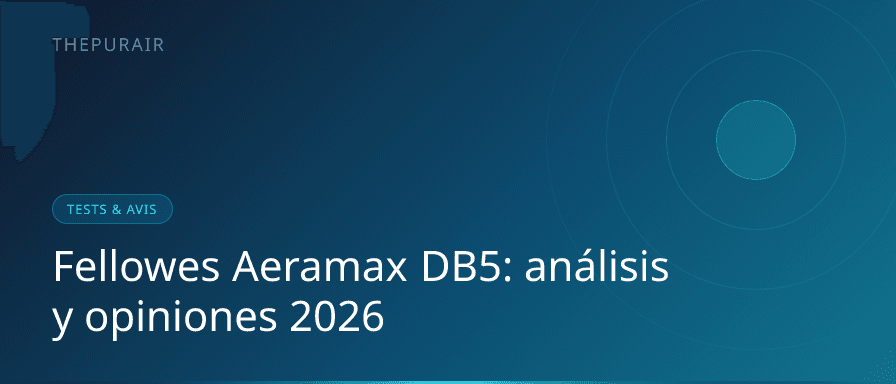 Fellowes Aeramax DB5 purificateur d'air chambre bébé blanc