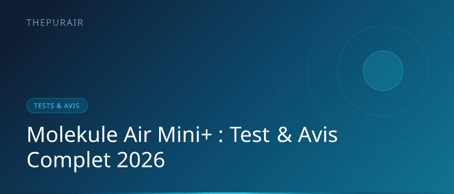 Molekule Air Mini+ purificateur d'air technologie PECO