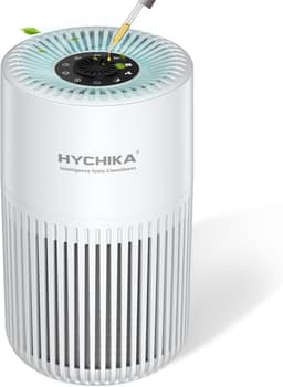 HYCHIKA AP100 - Purificateur d'air HEPA silencieux pour chambre et bureau